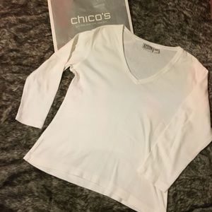 White Chico's shirt